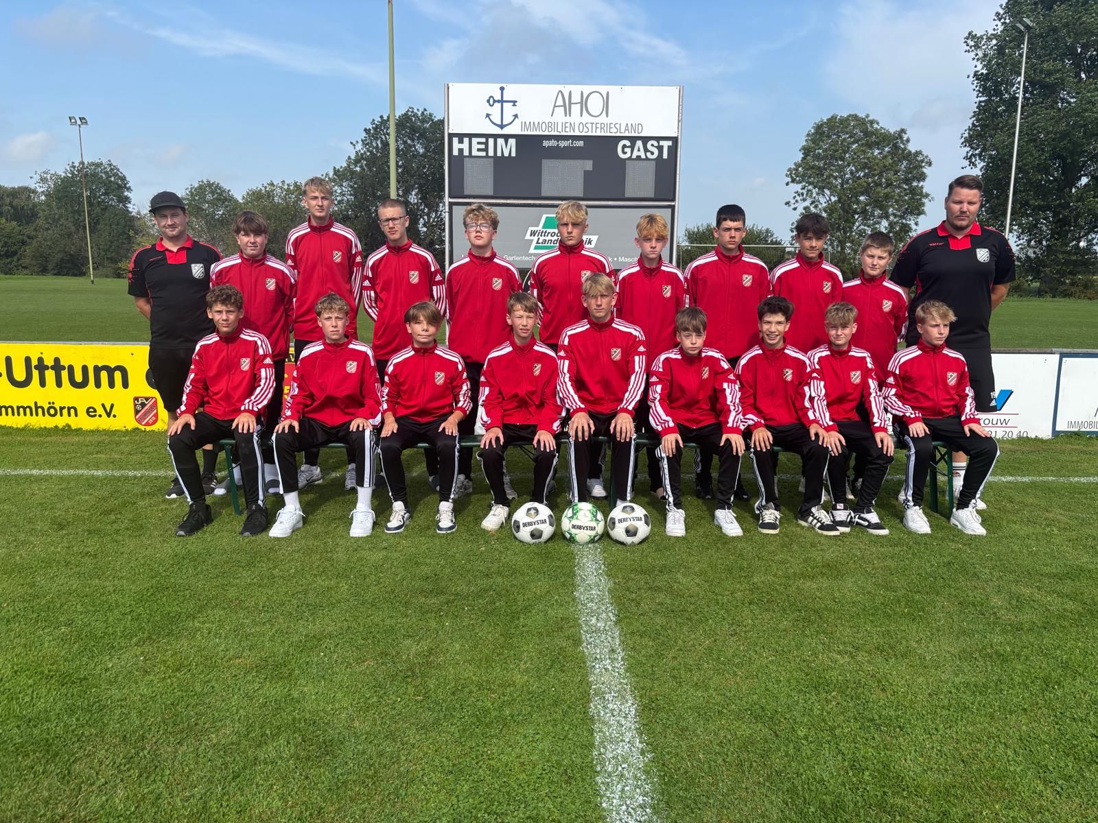 U15 des JFV 2010 Krummhörn