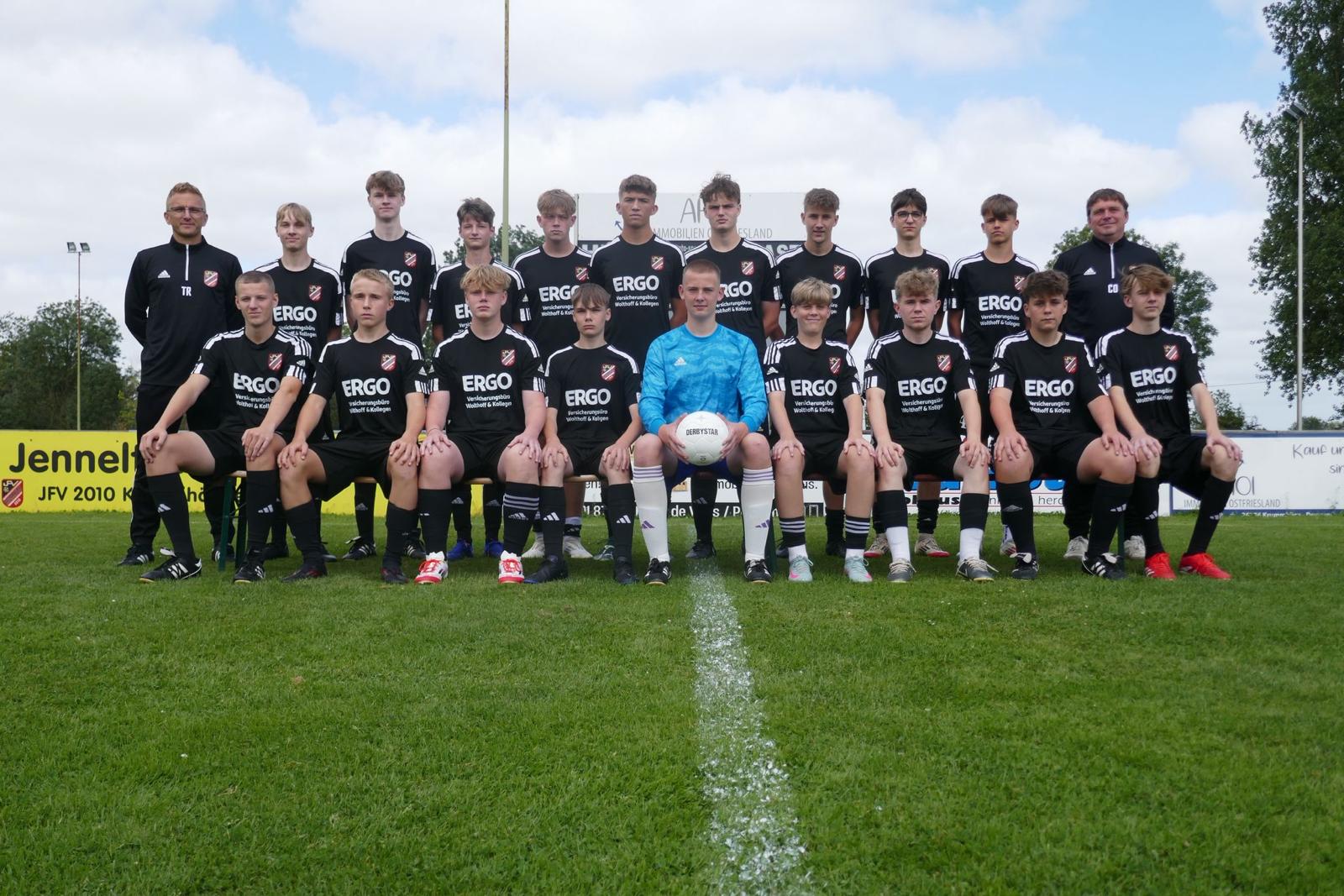 U17 des JFV 2010 Krummhörn